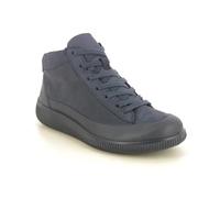 ECCO Femme Soft Zero W Bottine, Bleu Marine, 40 EU