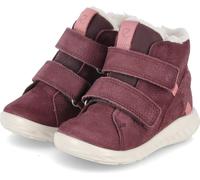 Ecco Filles bottines/chaussures à scratch/bottes d'hiver SP.1 LITE INFANT rouge foncé daim imperméable Taille : 26