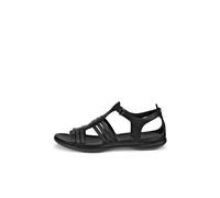 ECCO Flash Roman Sandale pour femme, noir, 38,5 EU