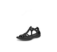 ECCO Flash, Sandales Bout Ouvert Femme, Noir (53859Black/Black), 38 EU