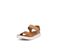 ECCO Flowt W, Sandales Bout Ouvert Femme, (Lion/Cashmere 51323), 37 EU