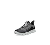 ECCO Gruuv Baskets pour homme Noir/aimant/acier Largeur régulière, Noir/aimant/acier, 13