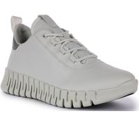 ECCO Homme Gruuv White Shoes, 43 EU Étroit