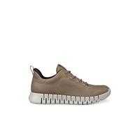 Ecco Gruuv Dritan Nappa À Lacets Élastique Nubuck Homme En Moka UK 7 - 12
