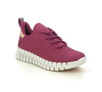 ECCO Gruuv W Baskets pour femme Noir/gris clair, Poudre de prune rouge, 40/41 EU