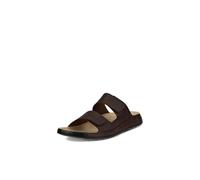 ECCO Homme Cozmo Two Band Sandales à Enfiler, Terreau Nubuck, 44.5 EU