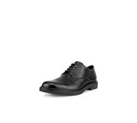 ECCO Homme London Plain Toe Tie Shoes, Black, 44 EU
