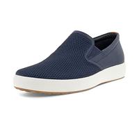 ECCO Homme Soft 7 Slip on 2.0 Shoes, Marine/Marine/Lion, 44 EU