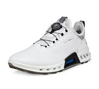 ECCO Hommes Biom C4 Boa Chaussures Golf sans - Blanc/Noir - UK 10