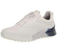 ECCO Hommes M Leather S-Trois Chaussures de Golf - Blanc/Depths - UK 10