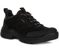 ECCO Hors-Piste Imperméable Dynamic Extérieur Nubuck Femmes Baskets Noir UK 4 -