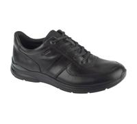 ECCO Irving GTX - Baskets homme en cuir noir, Gore-Tex, lacets 46