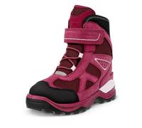 Ecco - Kid's Snow Mountain 1S Lace - Chaussures d'hiver - EU 35 - black / red plum / dark ruby