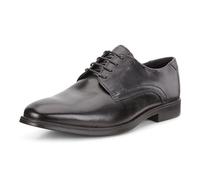 ECCO Homme Melbourne Shoes, Black/Magnet, 38 EU