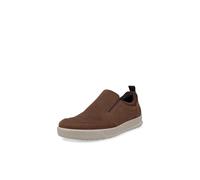 ECCO Men's Byway Epoch Slip on Sneaker, Cocoa Brown Nubuck, 11-11.5
