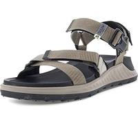 ECCO Men's Exowrap M 3s Tex Sandal, Moon Rock Taupe, 46 EU