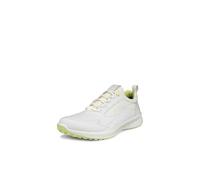 ECCO Men's Hybrid NYC Waterproof Golf Shoe, White, 9/9.5 UK
