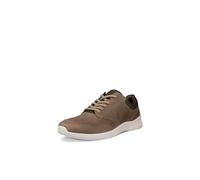 Ecco Baskets Irving pour homme, Marron Muscade/Argile foncé, Taille 45 EU