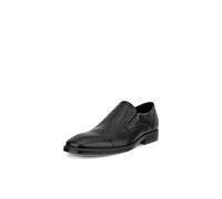 ECCO Men's Milan Plain Toe Slip on Loafer, Black, 11-11.5