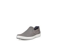 ECCO Men's Soft 7 Easy Slip on Sneaker, Steel, 11-11.5