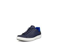 ECCO Men's Soft 7 Easy Slip Sneaker, Marine/Virtual, 11-11.5