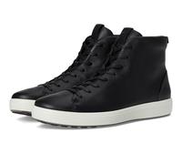 ECCO Men's Soft 7 Premier Hi Top Sneaker, Noir, 9/9.5 UK