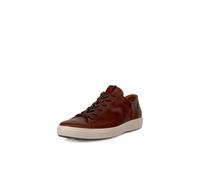 ECCO Men's Soft 7 Premier Sneaker, Cognac, 11-11.5