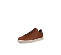 ECCO Men's Street Lite Court Sneaker, Cognac/Cognac/Dark Clay, 11-11.5