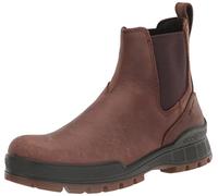 ECCO Men's Track 25 Hydromax Water Resistant Chelsea Boot, Cocoa Brown Nubuck, 5-5.5