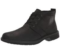 ECCO Men's Turn II Waterproof Lace Chukka Boot, Black Nubuck, 11-11.5