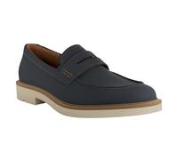 ECCO Mocassins London Penny pour homme, Nubuck ombré, 13-13.5