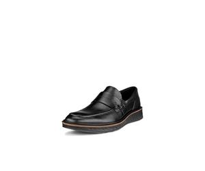 ECCO Mocassins St.1 Hybrid Penny pour Homme, Noir, 38.5/39 EU