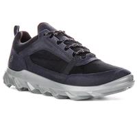 Ecco Mx M Basse Cuir Extérieur En Daim Pour Hommes En Bleu Foncé UK 7 - 12