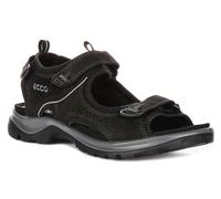 Ecco Offroad Nubuck Cuir Sandale De Randonnée Femme En Rouge Et Noir EU 36-42