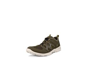 ECCO Pantoufle 'Terracruise' gris / olive, Taille 43