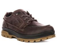 Ecco Rugged Track 25 Nubuck Wp Lace-Up Walking Homme Trainer En Café EU 41-46