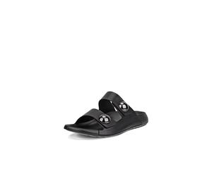 ECCO Sandales à enfiler Cozmo à deux bandes pour femme, noir, 35/35.5 EU