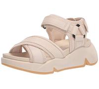 ECCO Sandales de sport Chunky pour femme, Gris, citron vert, 39/39.5 EU