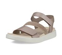 Ecco Sandales Femme Flowt – Gris Rose métallisé – Pointure 40 (EU)