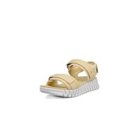 Sandales et nu-pieds Ecco Gruuv Sol Lea pour Femme 41 Beige