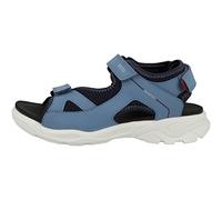 ECCO Sandales plates Biom Raft pour garçon, Bleu rétro, 29 EU