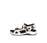 ECCO Sandales plates X-trinsic pour fille, Rose multicolore, 30 EU