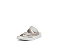 ECCO Sandales souples pour femme, pur cachemire métallique, pointure 41