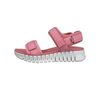 Ecco Sandalette Confort Lit De Pied En Cuir Lisse Rose/Pink 37-41