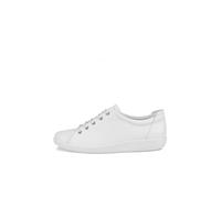 Ecco Baskets Soft 2.0 Tie Femme Blanc 1007white Taille 35 EU