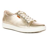 Ecco Soft 7 En Blanc Light Wright Semelle En Eva À Lacets Trainer Taille UK 3-9
