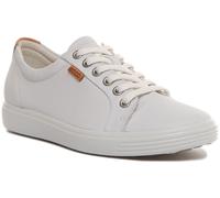 Ecco Soft 7 En Blanc Lumière Wright Semelle Eva Lacée Taille UK 3-9