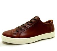 ECCO Soft 7 M, Basket Homme, Cognac, 43 EU