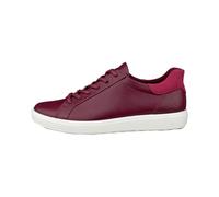 ECCO Soft 7 W Chaussures basses pour femme, Dark Ruby, 38 EU