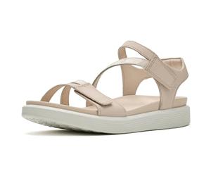 ECCO Soft Sandal 3-Strap, Sandales pour femme, calcaire, 40 EU